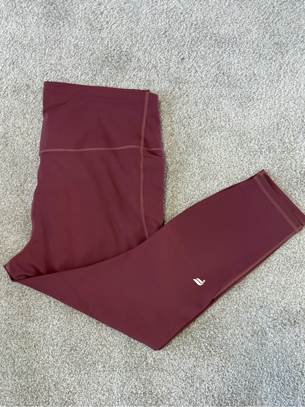 Fabletics Plus Size Pure Lux leggings in Dusty Rose